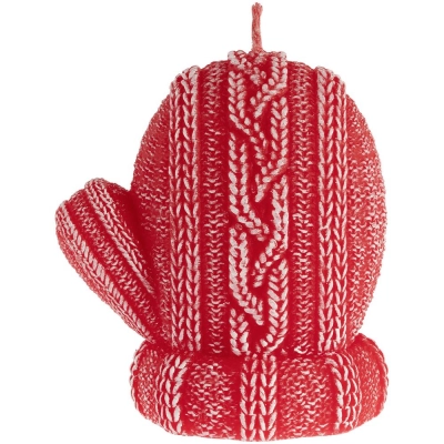 
                                            Свеча Kniteam, варежка, красная
                                            