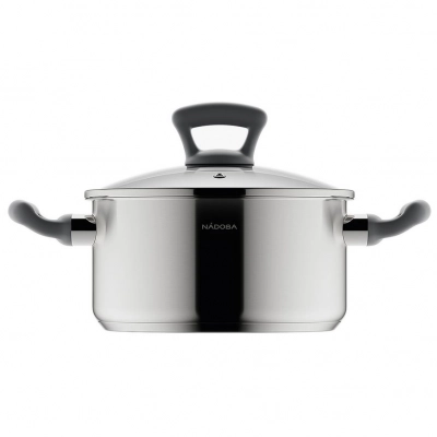 
                                            Pot with a glass lid Vikki
                                            