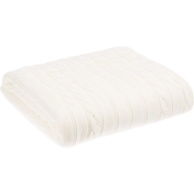 
                                            Tressa white (milky) blanket
                                            