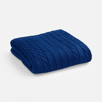 
                                                Tressa dark blue (cobalt) blanket.
                                                