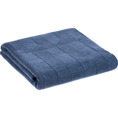 
                                                Rombus blue melange (denim) blanket.
                                                