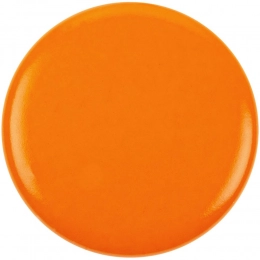 Button Clavis, M, orange neon