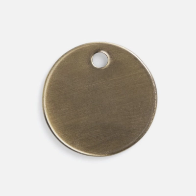 
                                                Metal sign Alfa Circle, bronze.
                                                