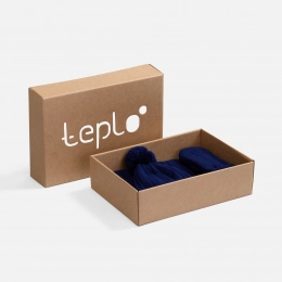 Knit Beat set, dark blue