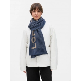 Шарф на заказ InRib Grand, XXXL, полушерсть