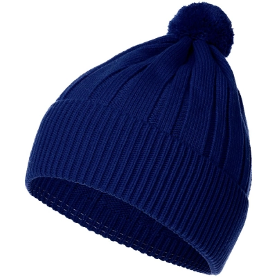 
                                                Knit Beat dark blue beanie
                                                