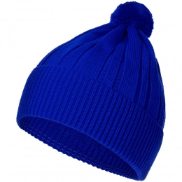 Knit Beat blue hat.