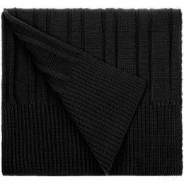 Knit Beat black scarf.