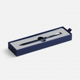 Ballpoint pen Ringa in a case, blue.
