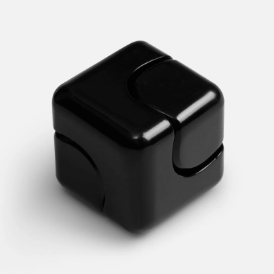
                                                Cubicure black spinner cube.
                                                