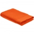 The Odelle towel is large and orange.