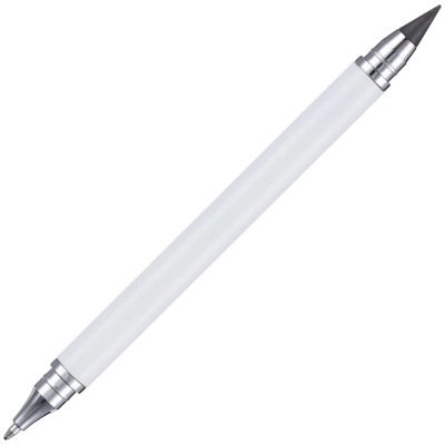 
                                                Ballpoint pen and mechanical pencil Diptych, white.
                                                