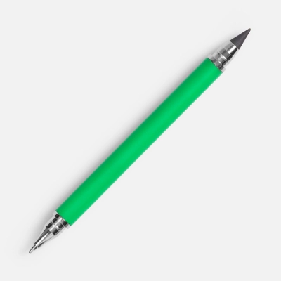 
                                                Ballpoint pen and mechanical pencil Diptych, green.
                                                