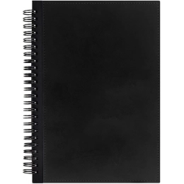 Ежедневник Notera Maxi, недатированный, черный