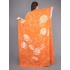 Citrion blanket, orange and white