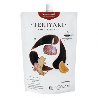 
                                            Icancook teriyaki sauce, small.
                                            