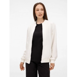 Бомбер унисекс Townie, молочно-белый