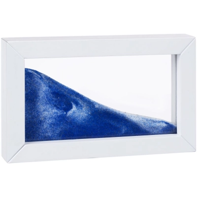 
                                            Песочная картина-антистресс Zenscape, белая с синим
                                            