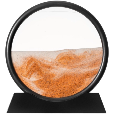 
                                                Sand painting anti-stress Pleasantville, black with orange.
                                                