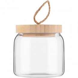 Bank with a bamboo lid Woody S