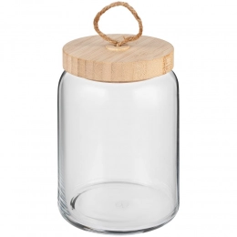 Bank with a bamboo lid Woody M