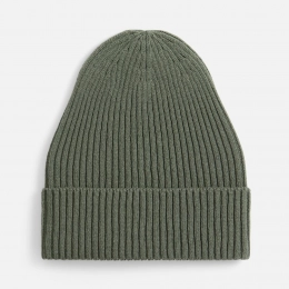 Catch Match beanie without a pompom, green (wormwood)