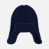 Dark blue Catch Match ushanka.