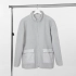 Unisex light grey Oblako jacket.