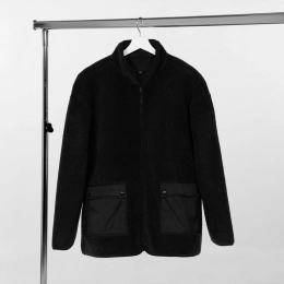 Unisex black Oblako jacket.