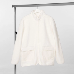 Unisex Oblako jacket, milky white.