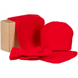 Set of Fleecy, red