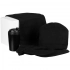 Fleecy set with a thermos cup, black