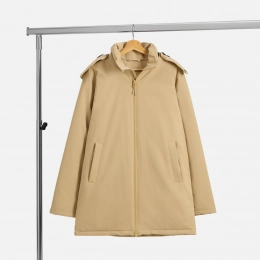 Unisex beige parka jacket by Sfera.