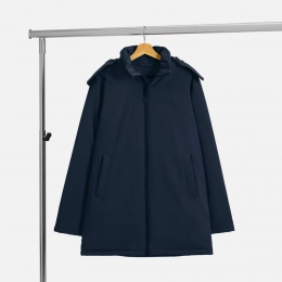 Unisex dark blue parka jacket by Sfera.