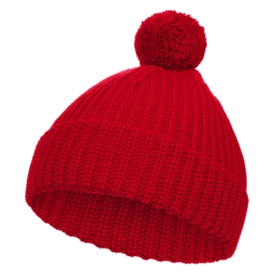 
                                                Nordvik deep red beanie.
                                                