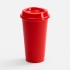 Red Color Cap glass with lid, ver.2.