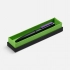 Ballpoint pen Inkolor in a case, black with purple.