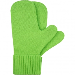 Yong light green mittens.