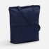 Denimate dark blue shopping bag.