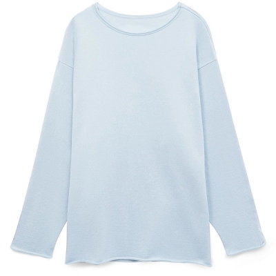 
                                            Unisex long sleeve Siluetti Fuori, light blue.
                                            