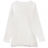 Unisex long sleeve Siluetti Fuori, milky white.