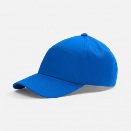 Settaro bright blue baseball cap.