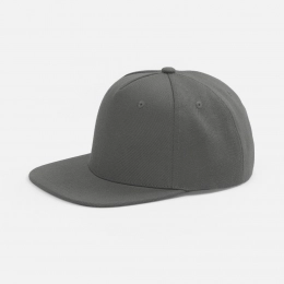 Epicore baseball cap with a flat brim, grey.