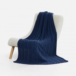Eloisa blanket, denim