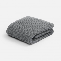 Nubeli gray melange blanket