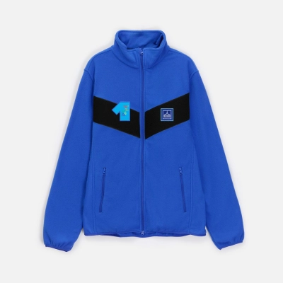 
                                                Ben Mac fleece jacket with Velcro inserts.
                                                