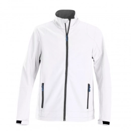 Softshell men's Trial jacket, white