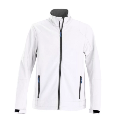 
                                                Softshell men's Trial jacket, white
                                                