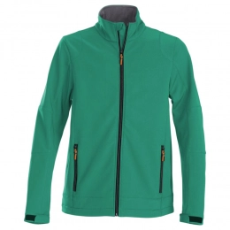 Softshell men's Trial jacket, green