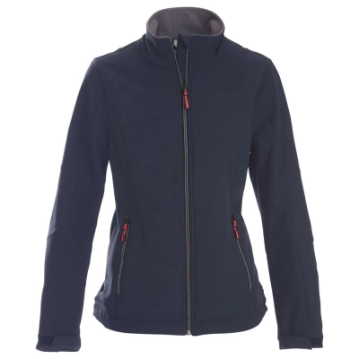 
                                                Softshell women's Trial Lady jacket, dark blue
                                                